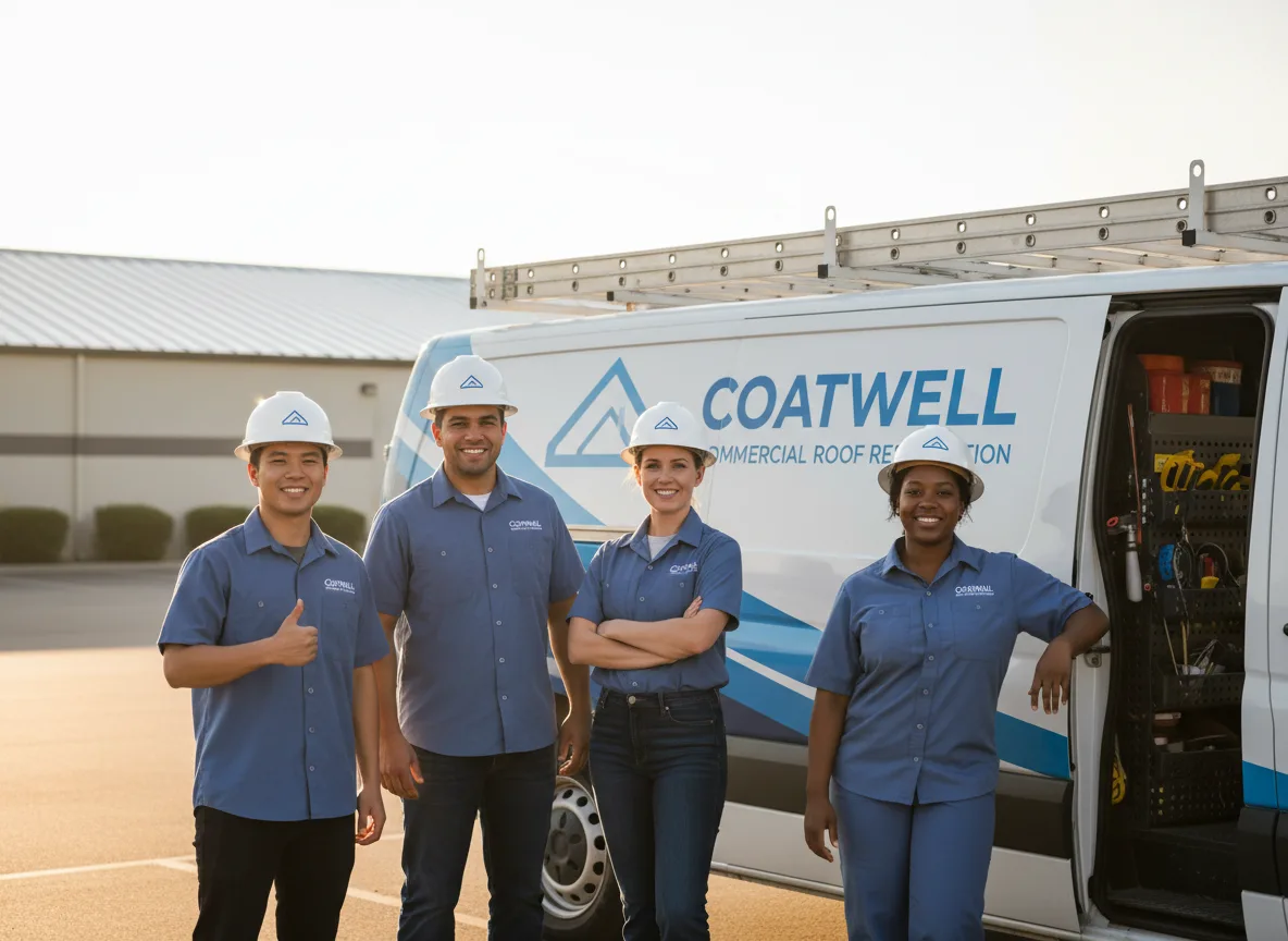 Commercial roof coating company in Cylinder, IA